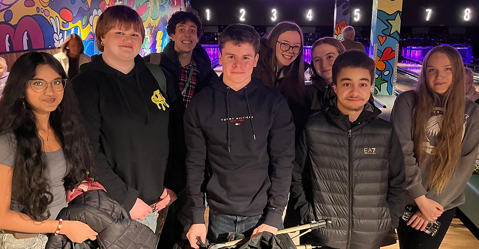 This is an image of young volunteers at Youth Social