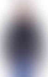 A man wearing a black leather jacket with hood.