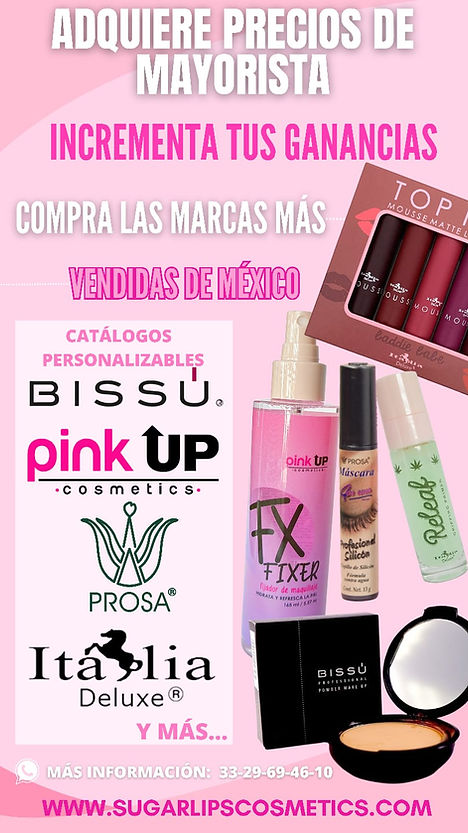 Ventas por Catalogo Bissu Italia Deluxe BEauty creations Adara emprendimiento