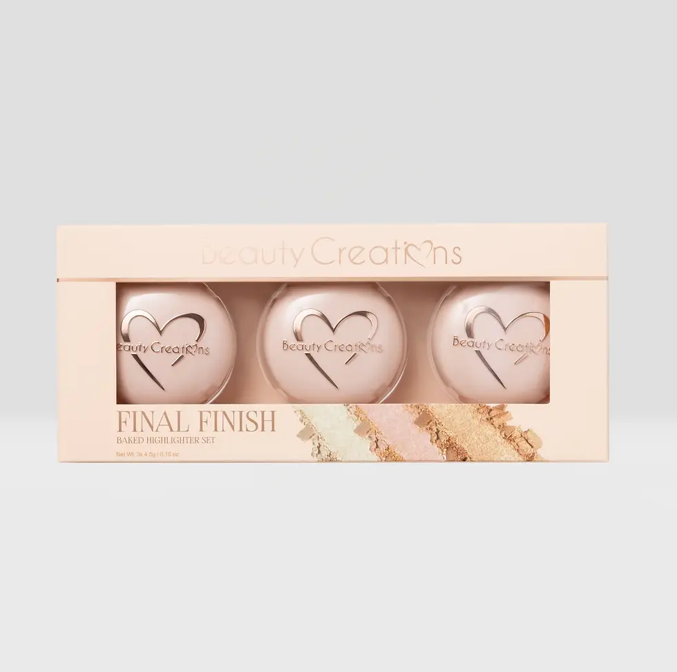 Set de Iluminadores Final Finish Beauty Creations PROVEEDORES MAYOREO
