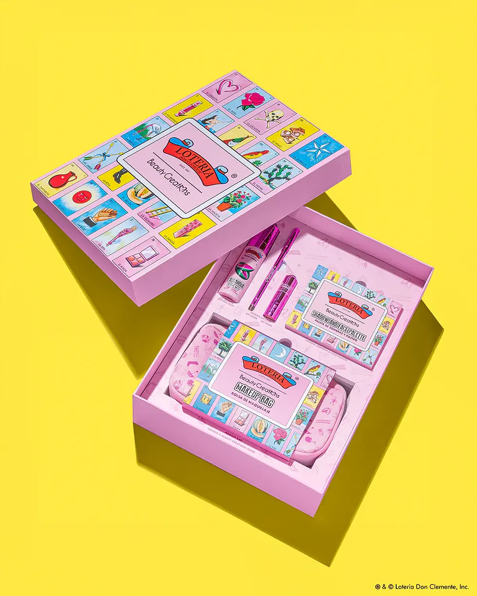 Set de Colección PR Loteria Beauty Creations PROVEEDORES MAYOREO