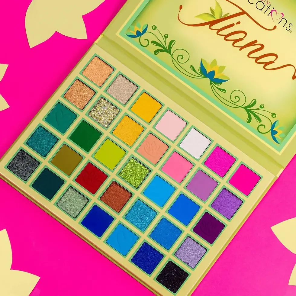 Paleta de Sombras Tiana Beauty Creations PROVEEDORES MAYOREO