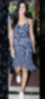 Katrina's middie navy blue dress - rainy season clothes