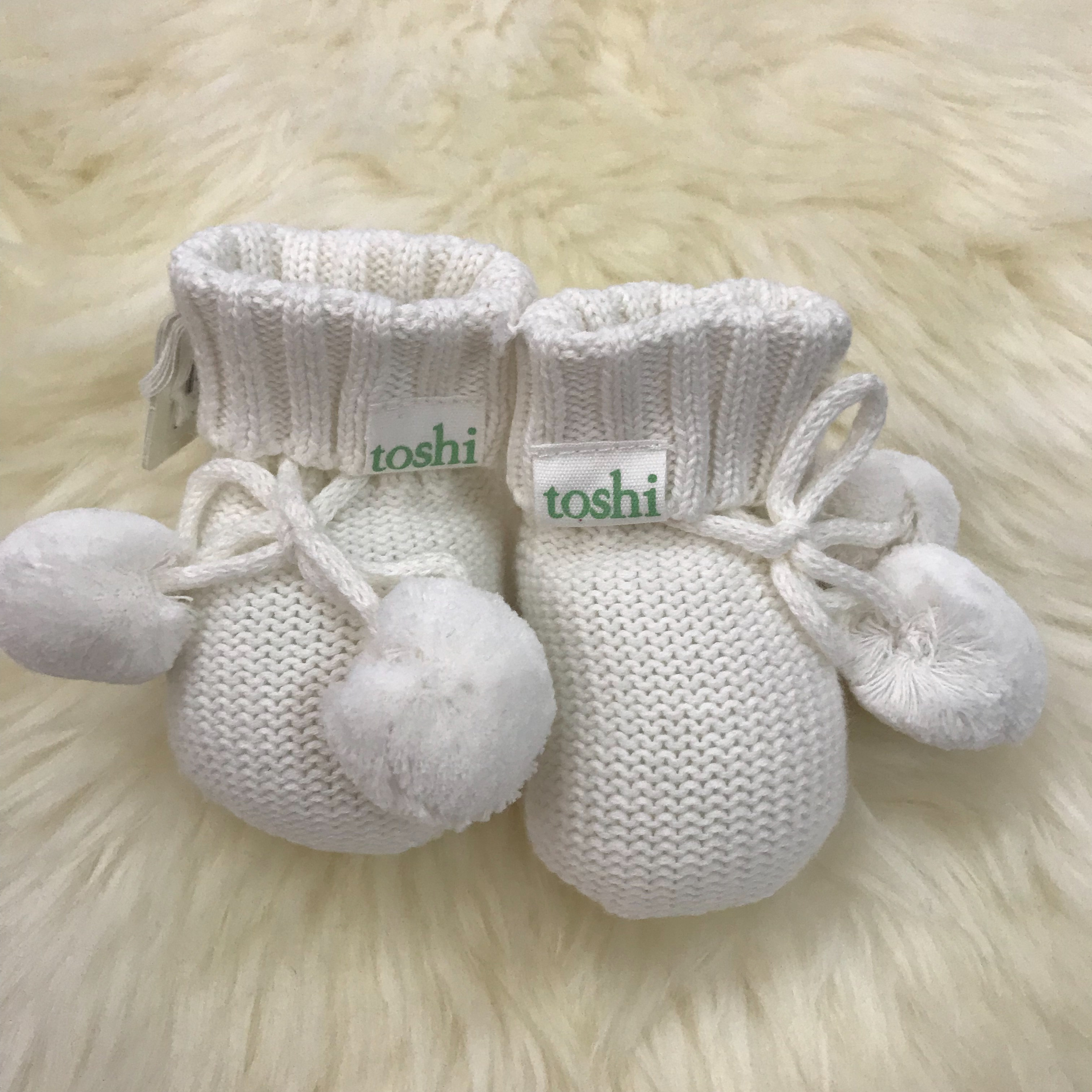 toshi baby booties