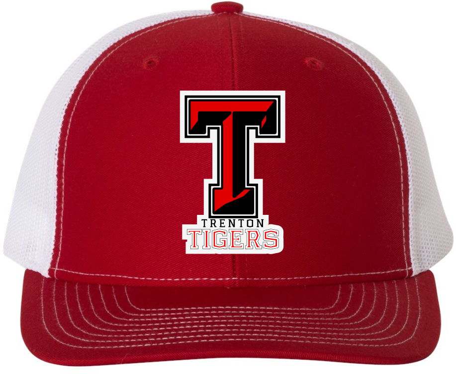 Red/White Richardson with Printed Patch