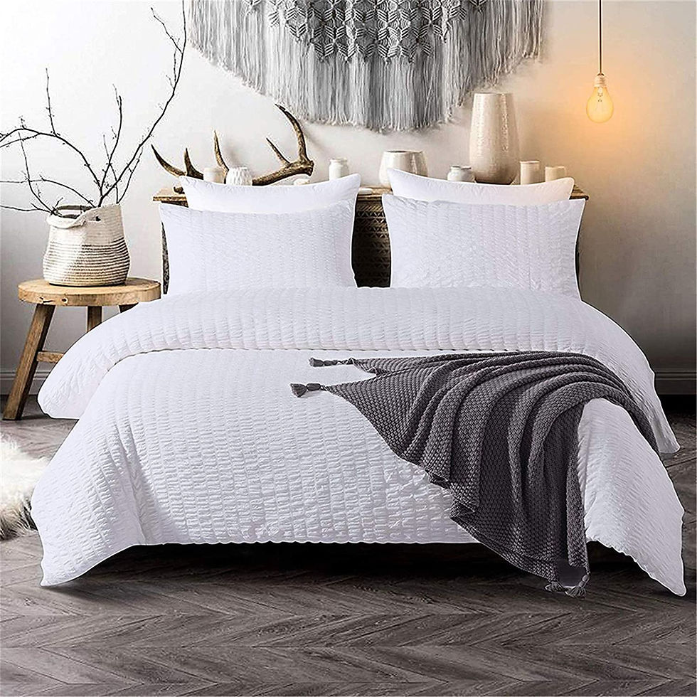 White Bedding
