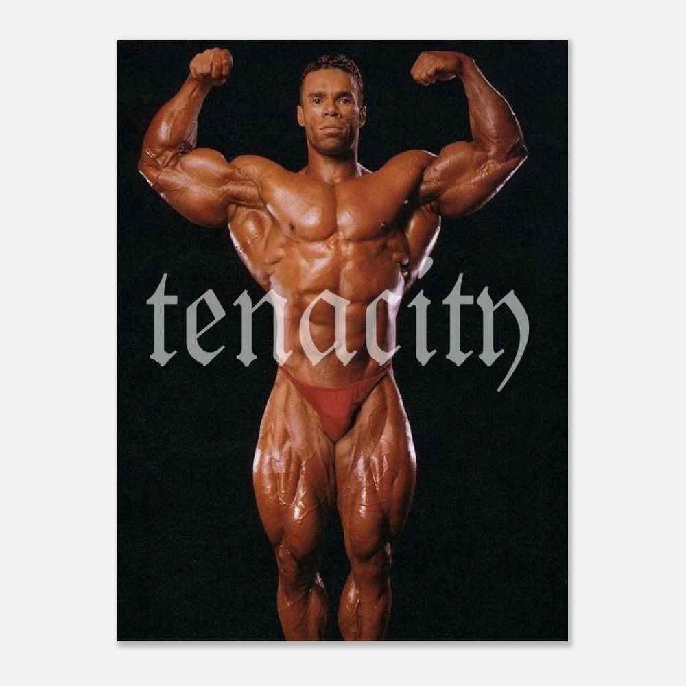 Kevin Levrone Tenacity Classic Matte Paper Poster