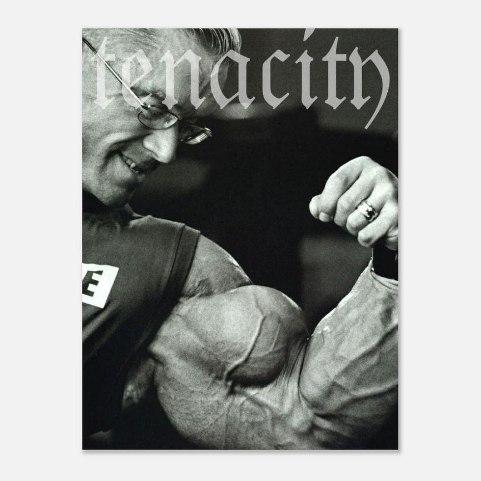 Thumbnail: Lee Priest Tenacity Classic Matte Paper Poster