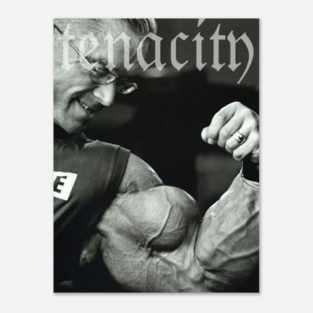 Lee Priest Tenacity Classic Matte Paper Poster