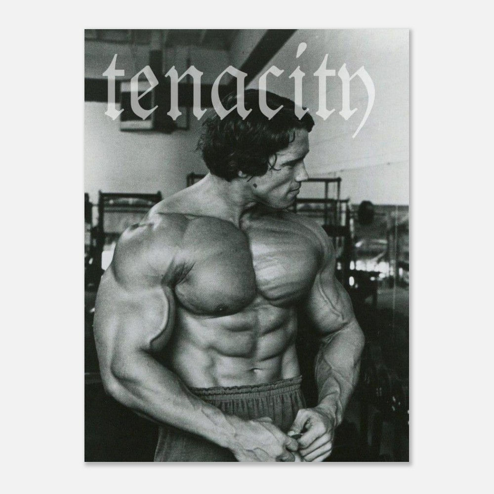Arnold Schwarzenegger Tenacity Classic Matte Paper Poster