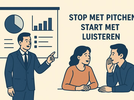 Slides kill conversion in the first conversation