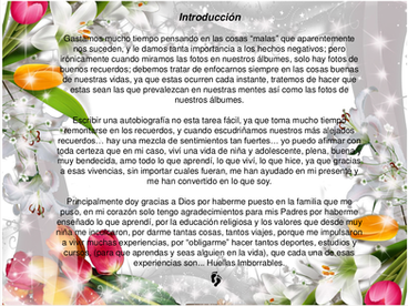 Socialización de Autobiografía