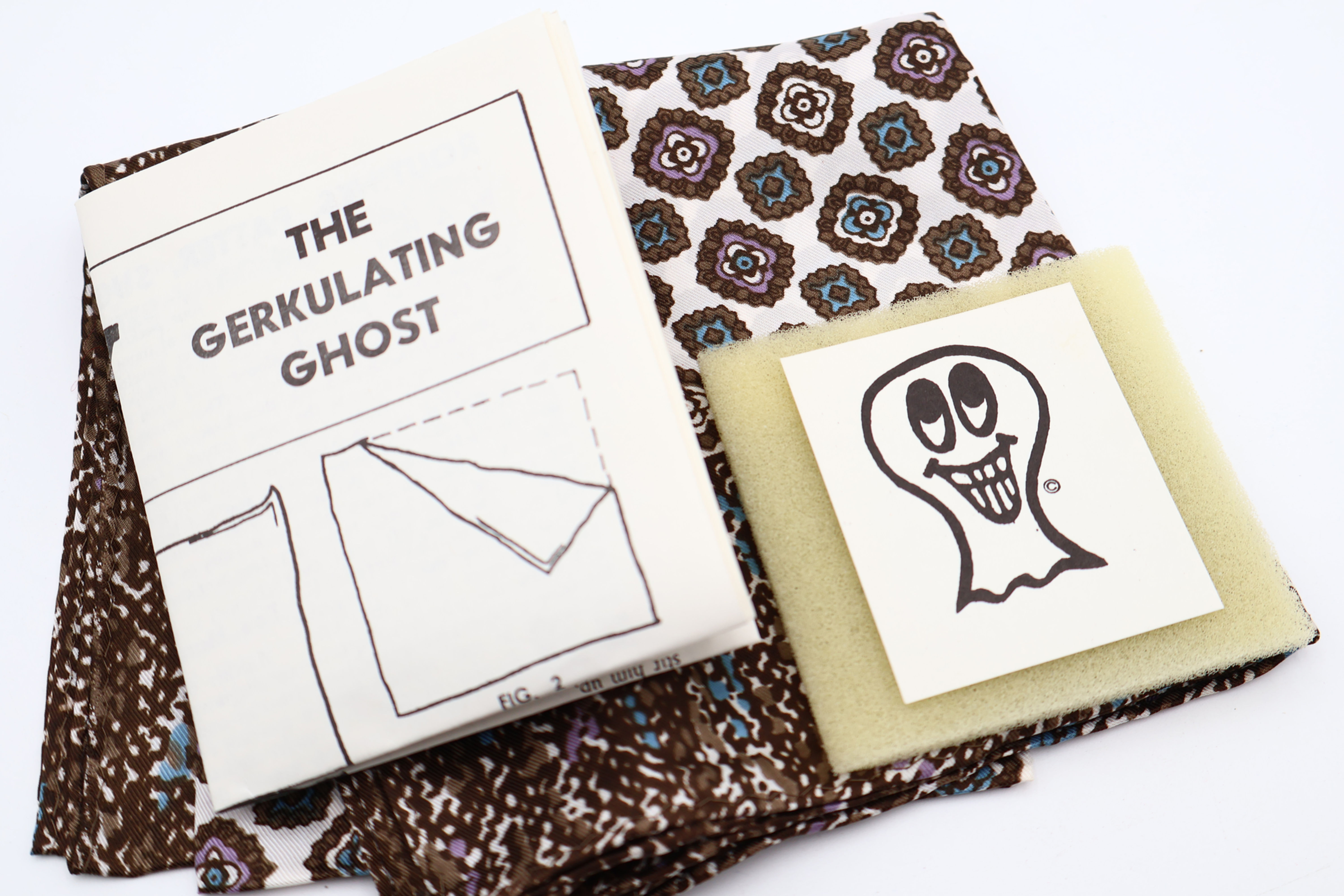 Glorpy The Gerkulating Ghost (Geometric Medallion Design) by Madblood Creations