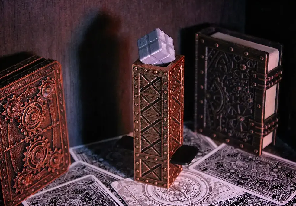 Houdini Cube by Anthony Yap / Retro Rocketeers