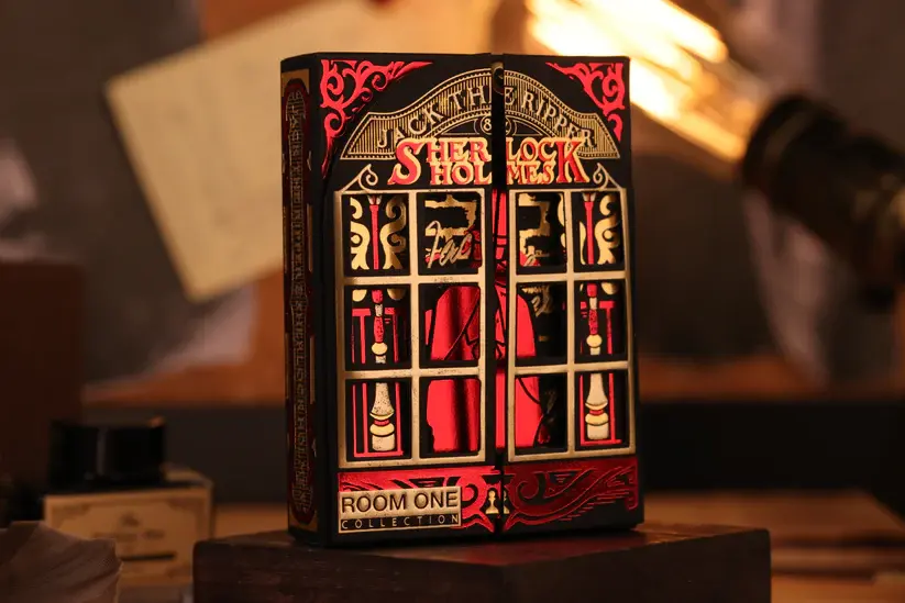 Thumbnail: Jack the Ripper & Sherlock Holmes Playing Cards | FULL SET by Room One