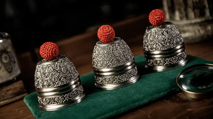 Thumbnail: Artisan Engraved Cups and Balls in Display Box