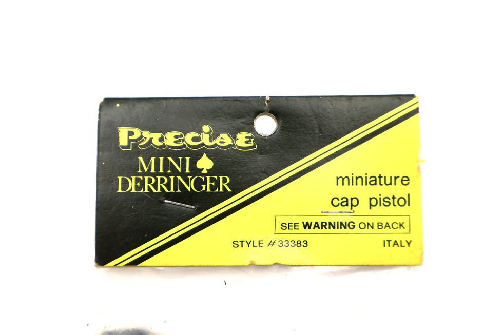 Thumbnail: Mini Derringer Cap Pistol by Precise (Made in Italy)