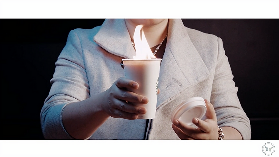 Thumbnail: Flaming Coffee by SansMinds Creative Lab (DVD)