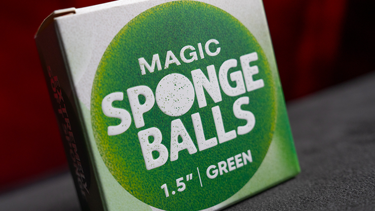 Thumbnail: Magic Sponge Balls (1.5" / GREEN) by Murphy's Magic (Pack of 4)