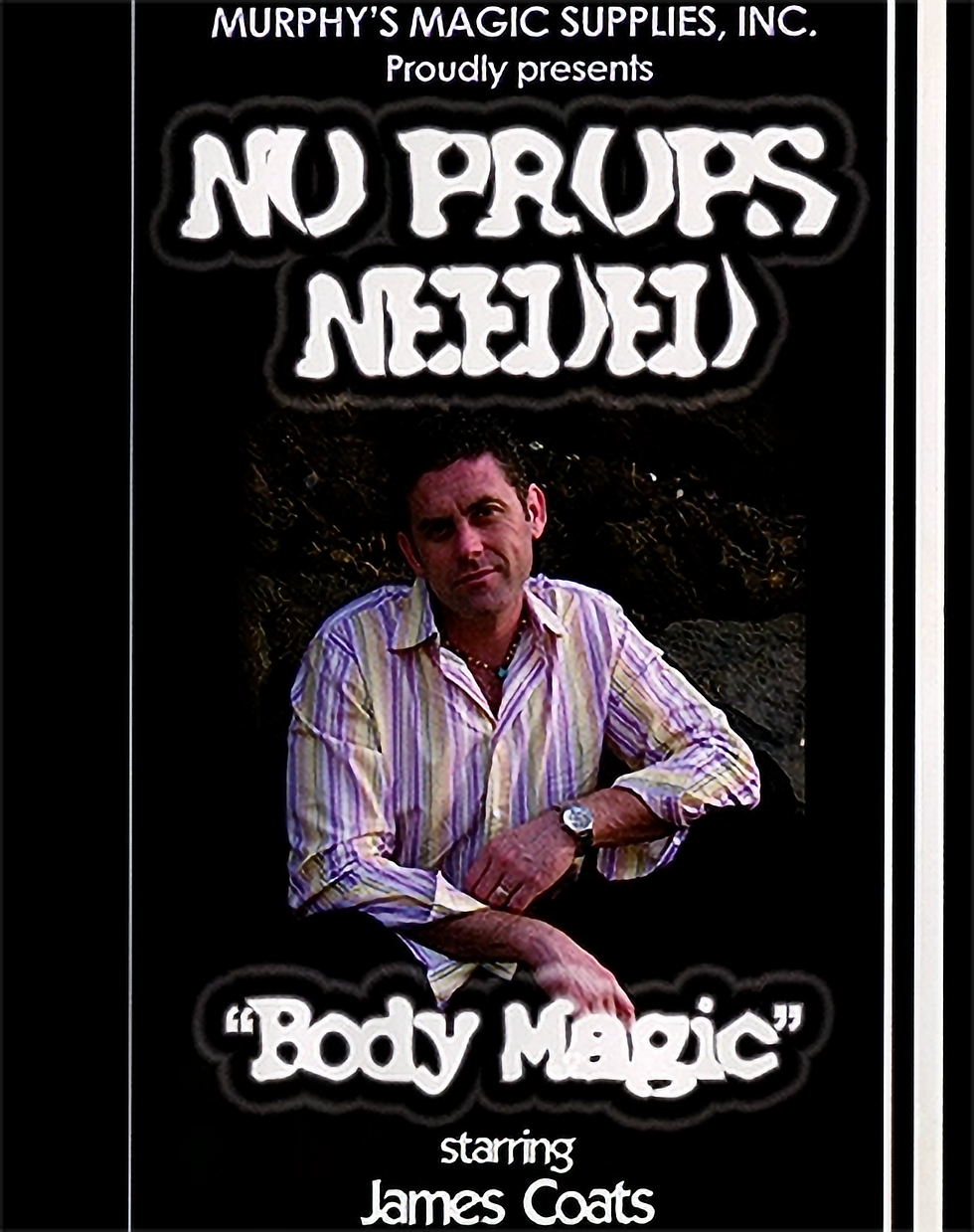No Props Needed (Body Magic) by James Coats (DVD)