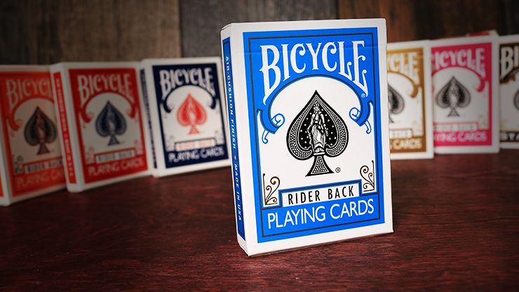 Colored Bicycle Rider Back Playing Cards (TURQUOISE) by US Playing Card Co