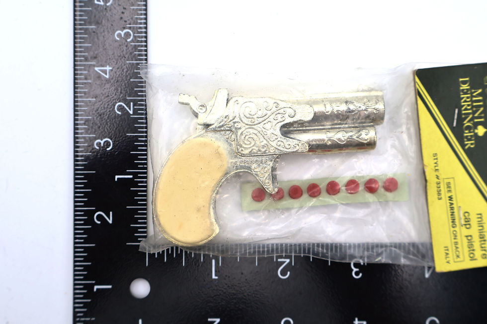 Thumbnail: Mini Derringer Cap Pistol by Precise (Made in Italy)