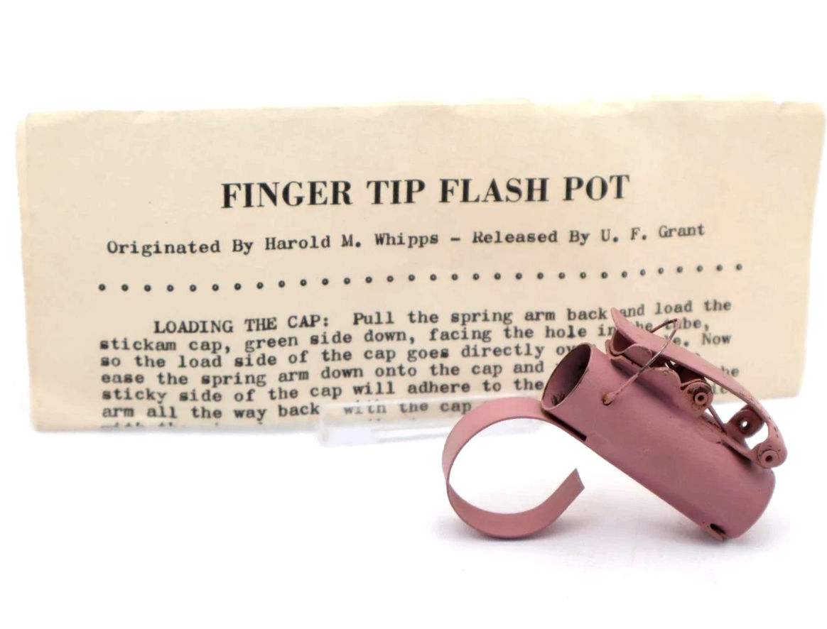 Finger Tip Flash Pot by Harold M. Whipps / UF Grant