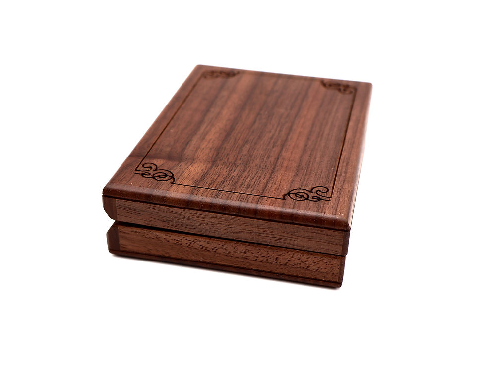 Thumbnail: Collector's Wooden Card Changing Case by Mikame Craft