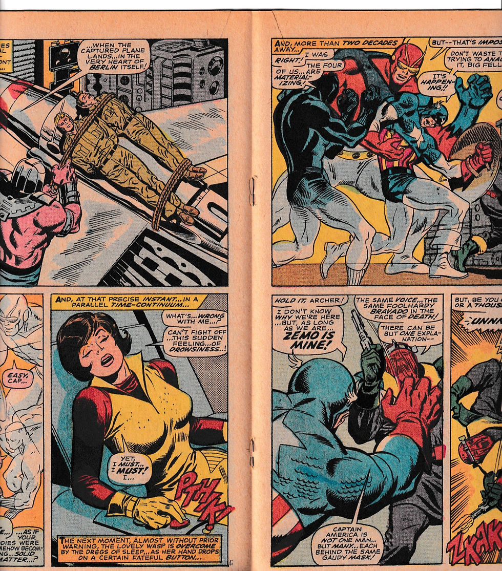 Thumbnail: Avengers #56 1968 Marvel Death of Bucky Captain America Buscema (FN+)