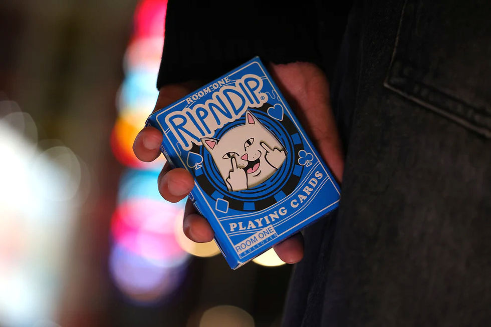 Thumbnail: RIPNDIP x Playing Cards - The Flippy One by Room One