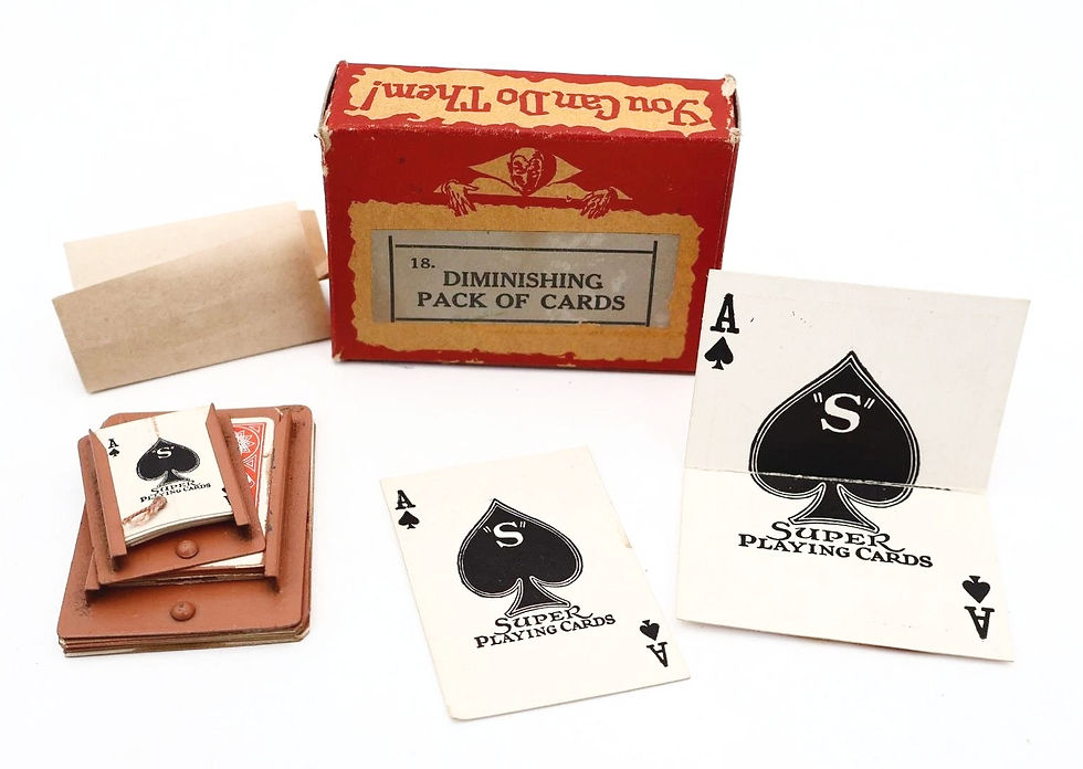Diminishing Pack of Cards by Sherms Super Magic Tricks & Puzzles