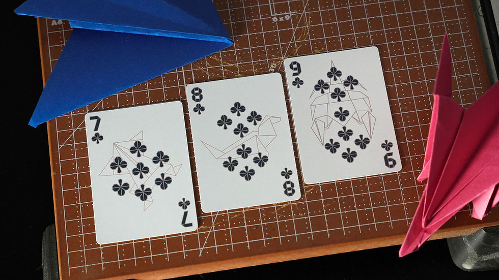 Thumbnail: Origami Playing Cards (Limited Edition Only 500 decks printed)