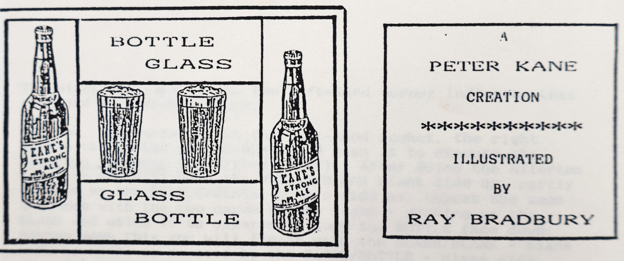 Bottle, Glass / Glass, Bottle by Peter Kane
