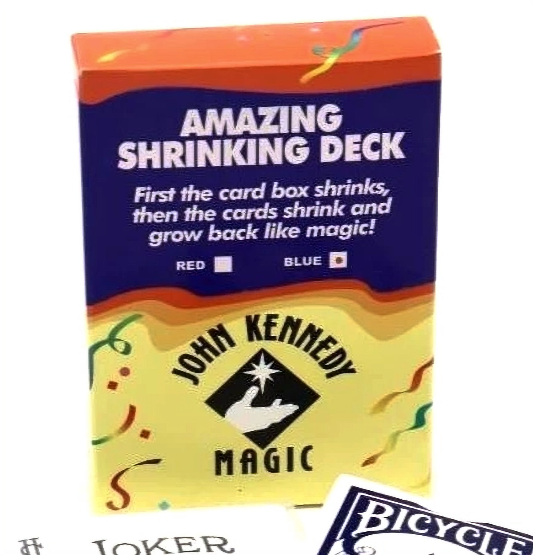 Amazing Shrinking Deck BLUE by John Kennedy Magic