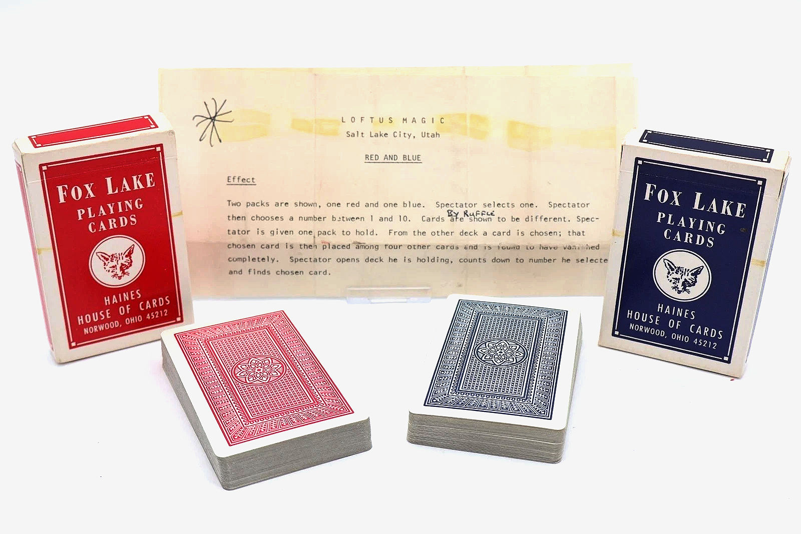 Red and Blue by Loftus