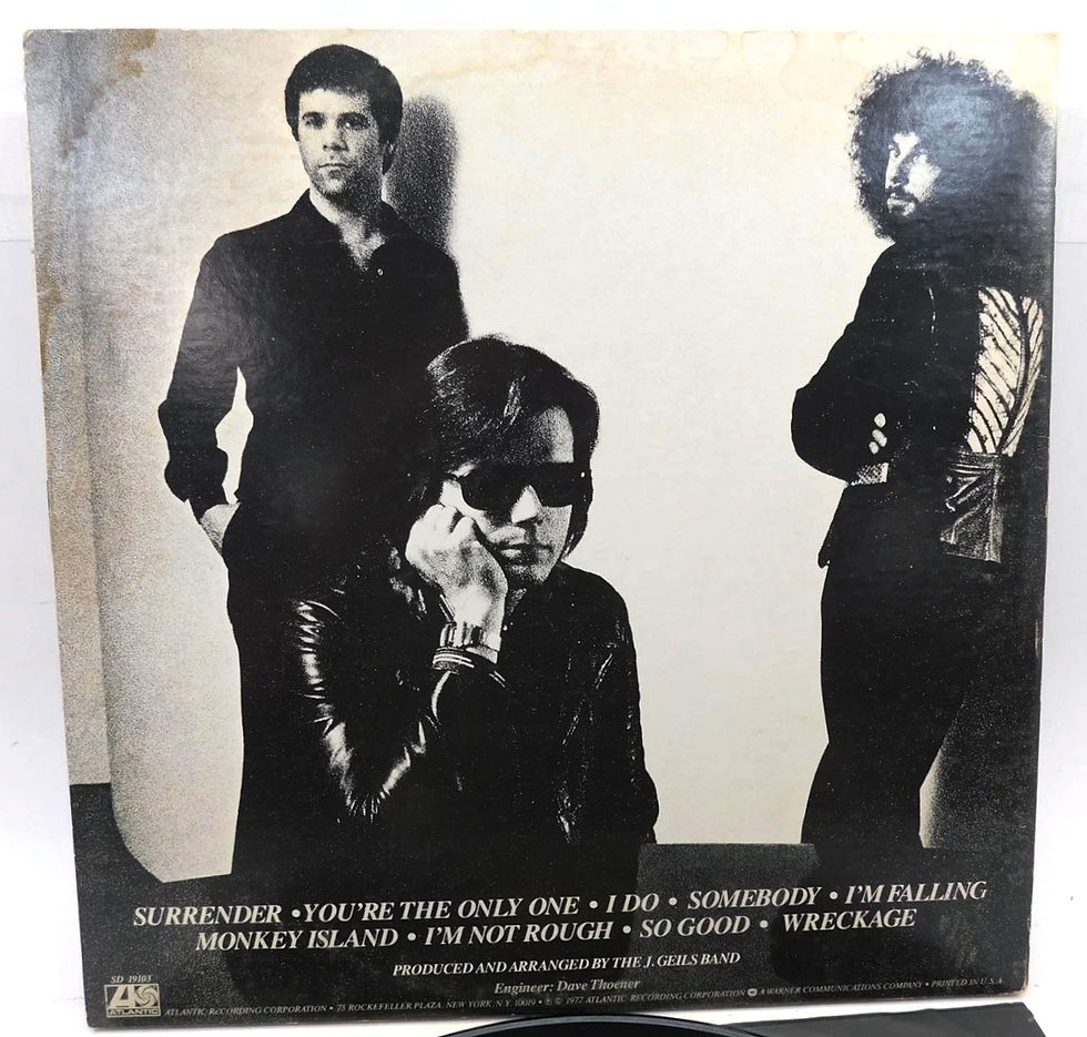 Thumbnail: J. Geils Band Monkey Island 1977 Vinyl LP Atlantic SD 19103 Monarch Pressing