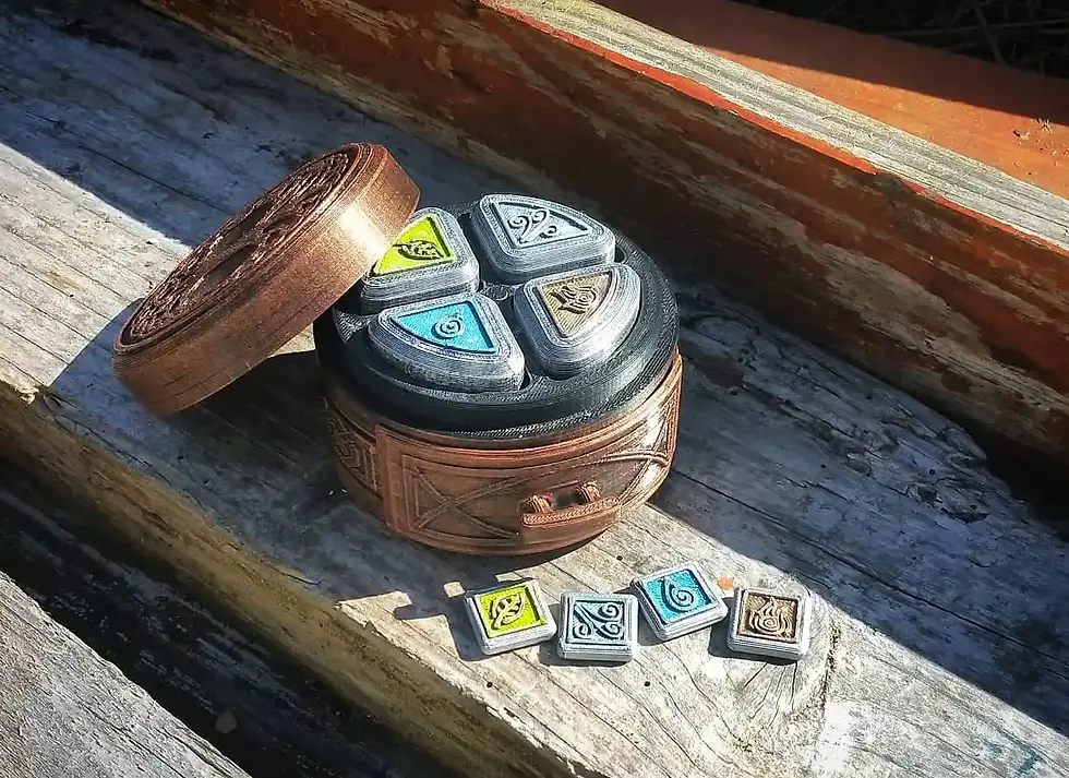 The Elements – Prediction Box by Anthony Yap / Retro Rocketeers