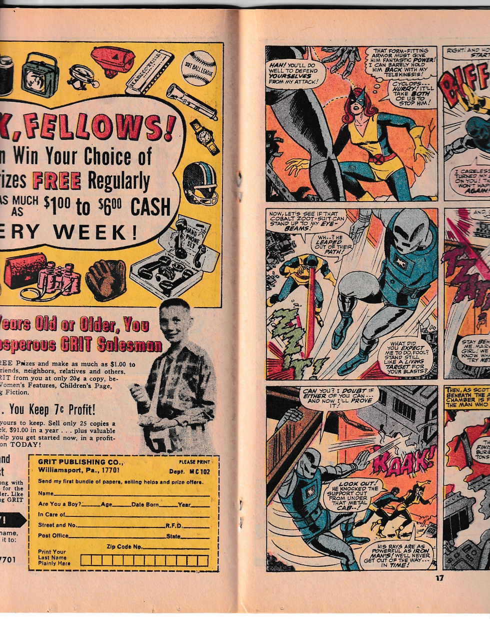 Thumbnail: X-Men #79 1972 Marvel Cobalt Man Gil Kane Cover Bronze Age (FN+)
