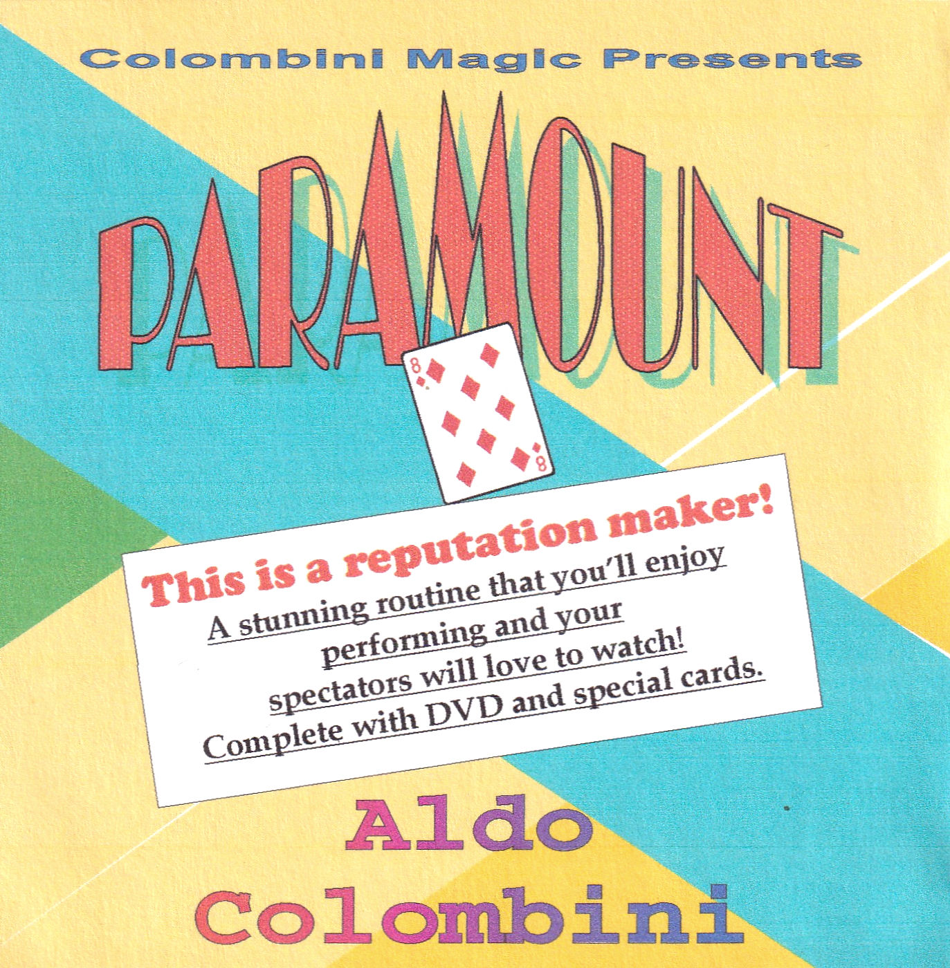 Paramount by Aldo Colombini (DVD)
