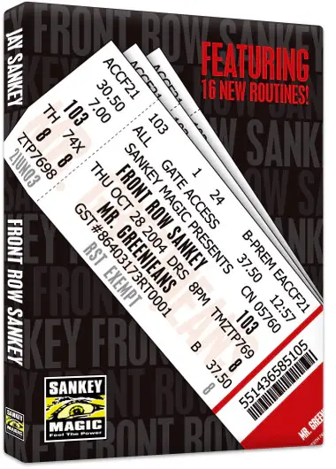 Front Row Sankey by Jay Sankey (DVD)