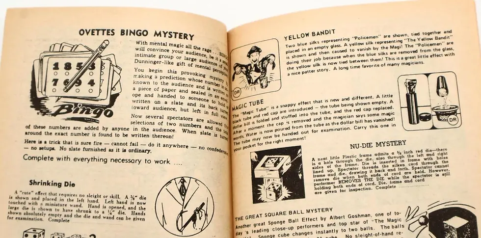 Thumbnail: 1981 E-Z Magic: Magic Trick Catalog No. 30 (Book)