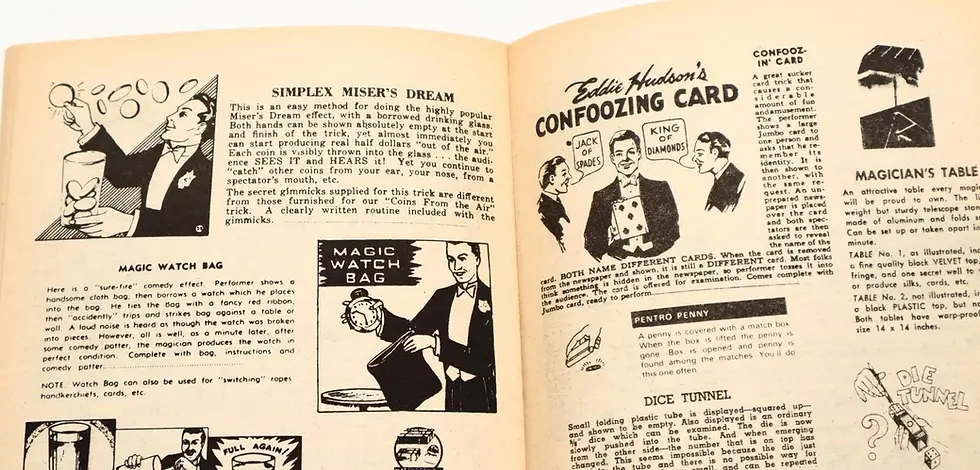 Thumbnail: 1981 E-Z Magic: Magic Trick Catalog No. 30 (Book)