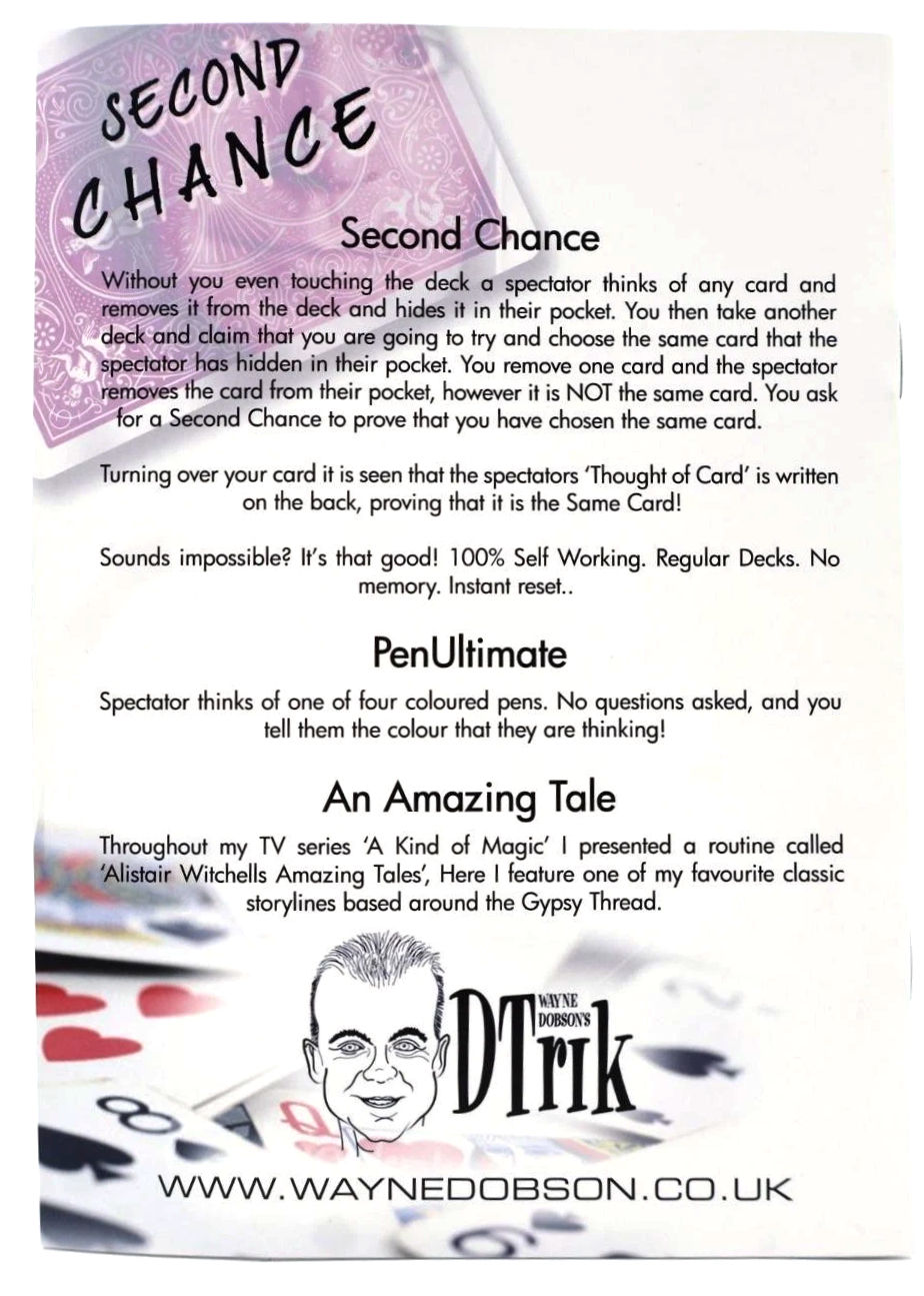 Thumbnail: Second Chance by Wayne Dobson (Book)