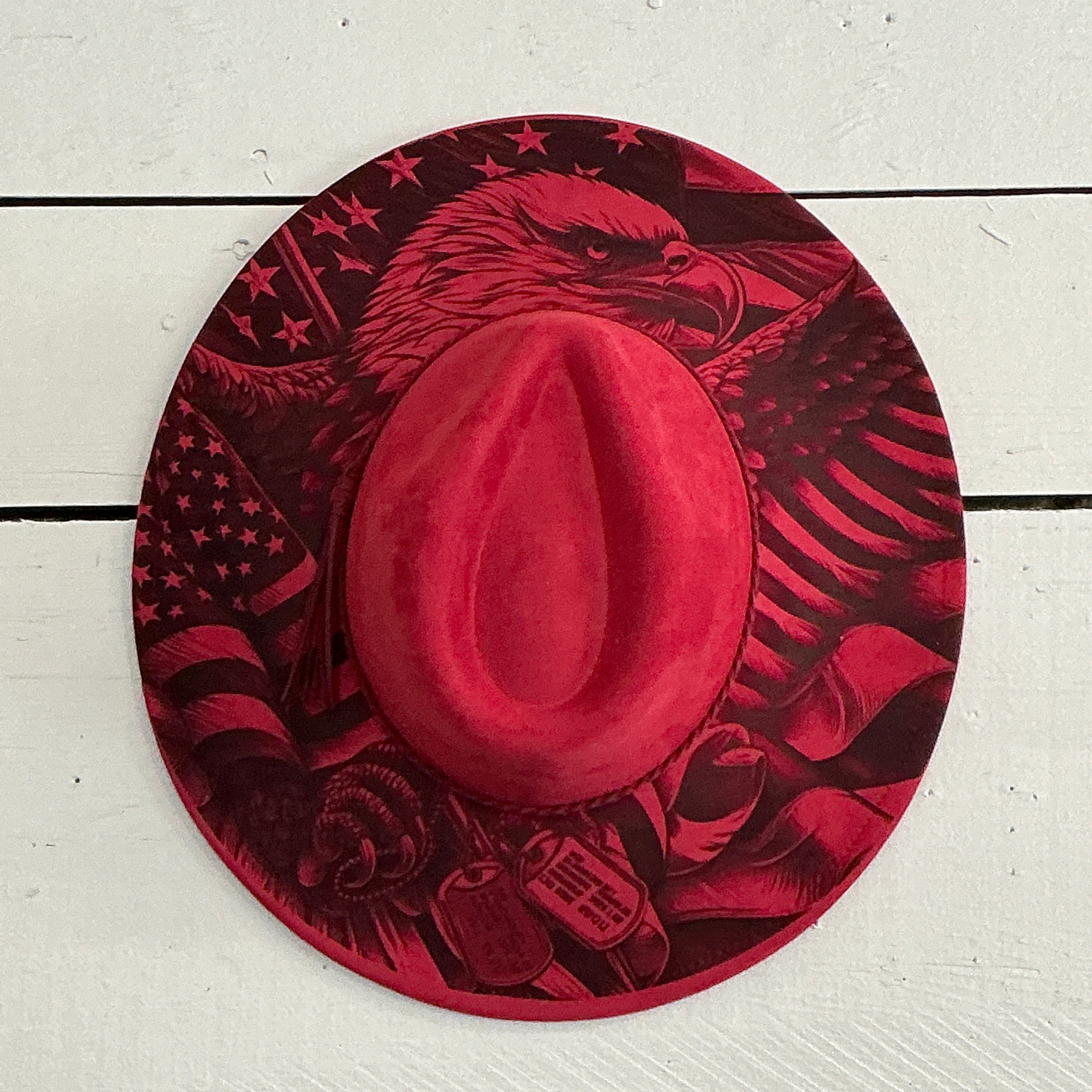 Engraved Ranch Hat