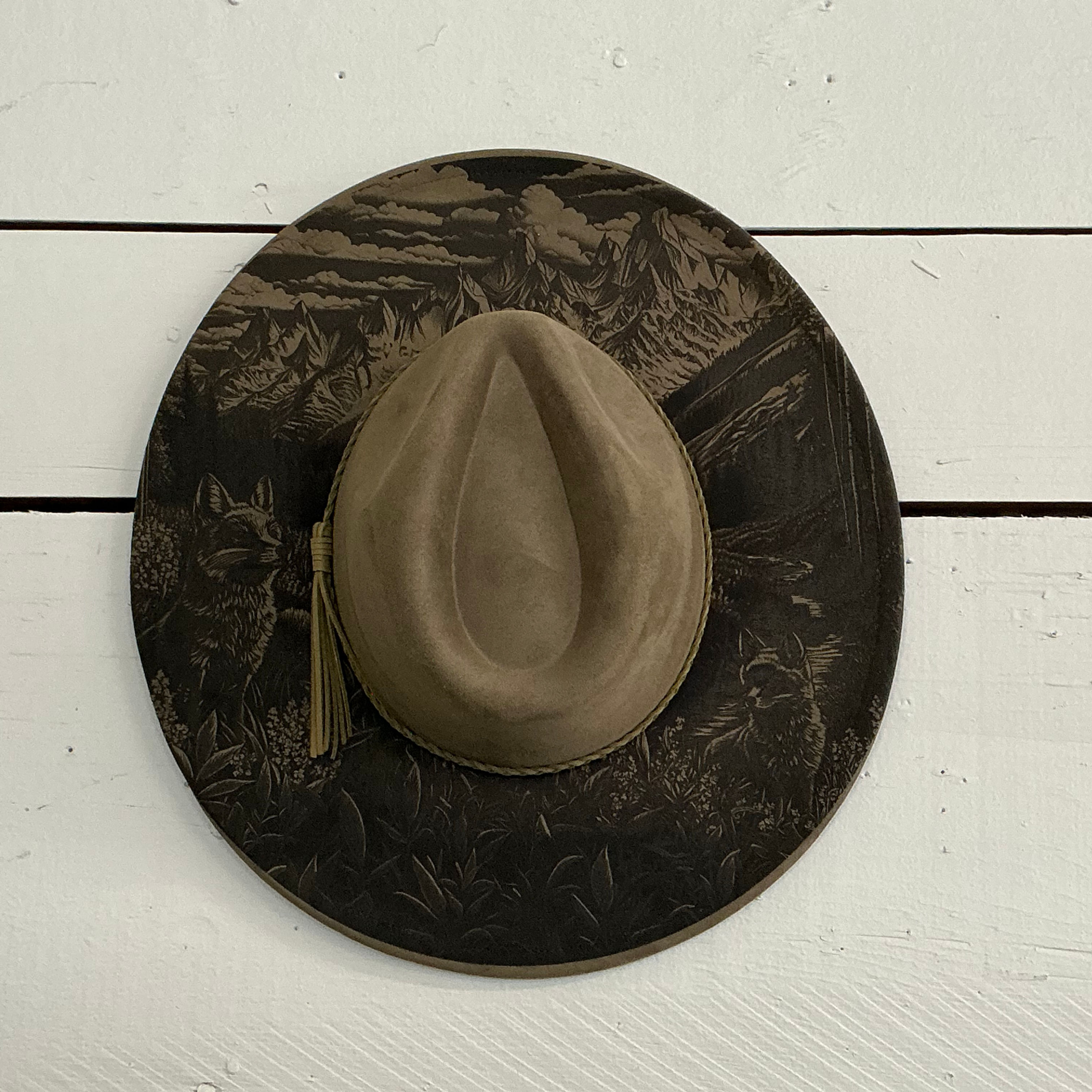 Engraved Ranch Hat