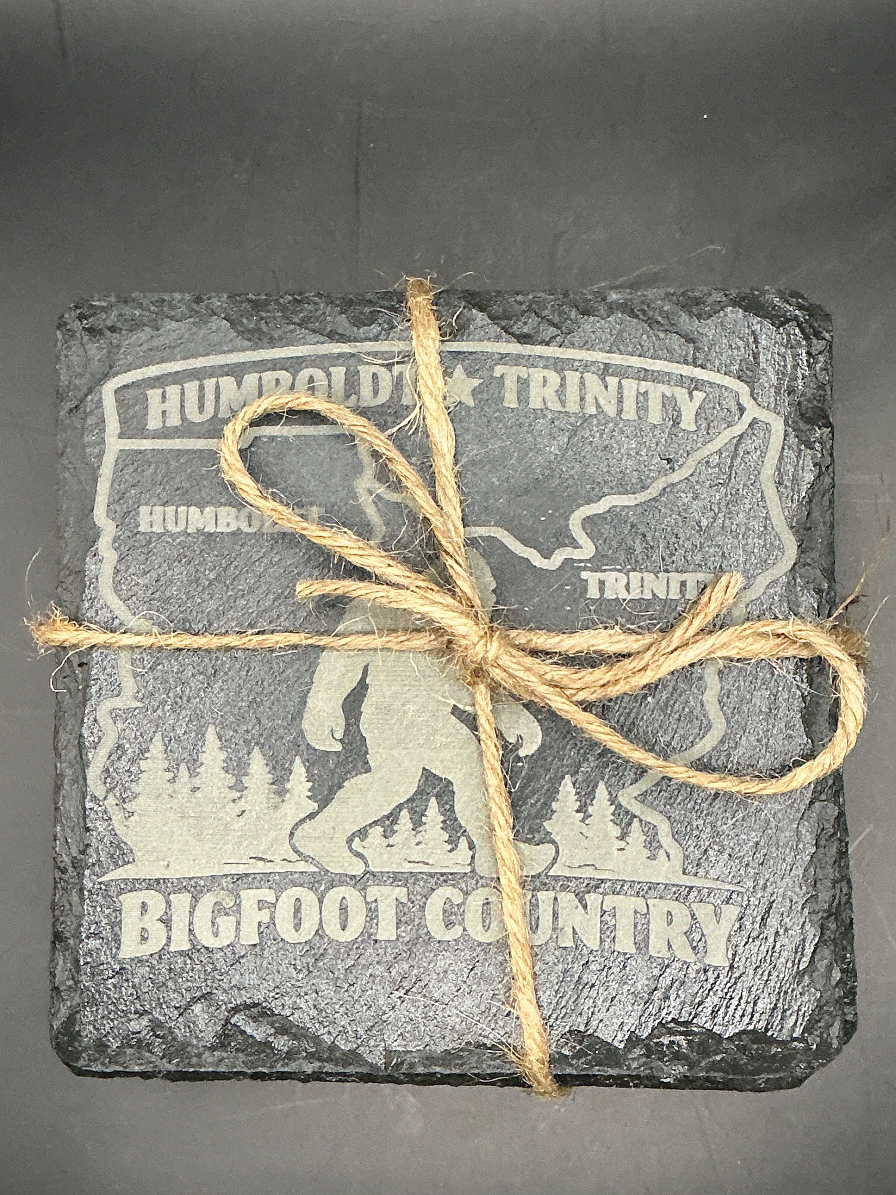 Bigfoot Slate Coaster