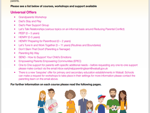 Universal Offer for Parenting Support