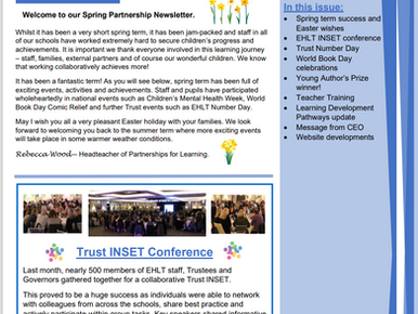 Elston Hall Partnership Newsletter - March 2024