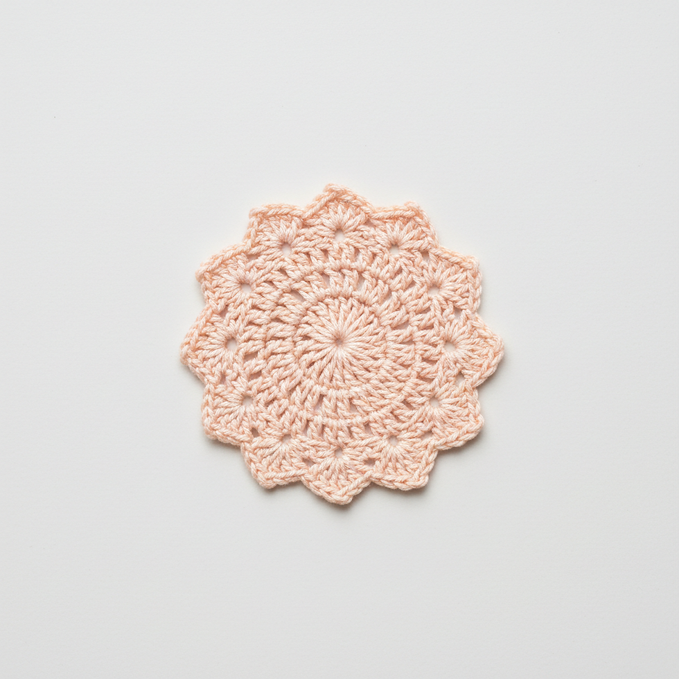 Petite Crochet Coaster