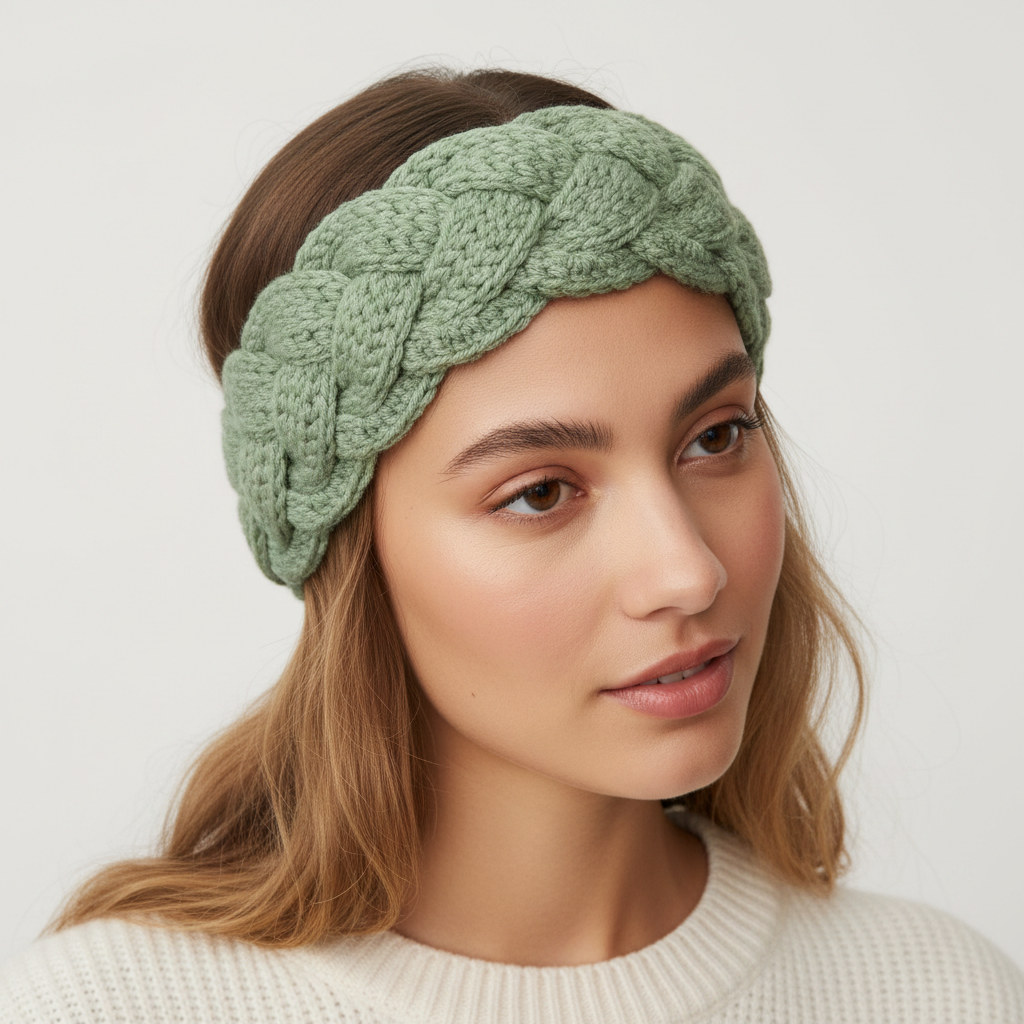 Braided Crochet Headband